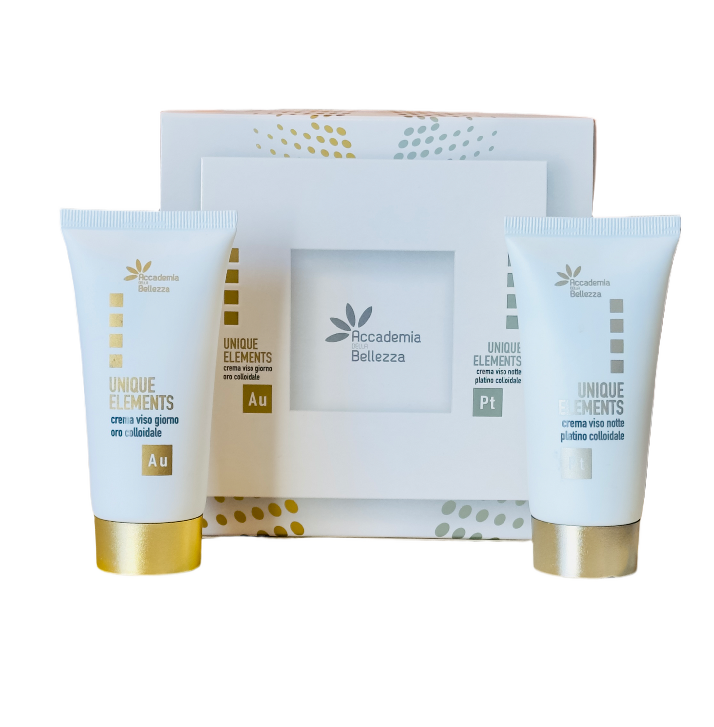 Unique elements crema viso giorno e notte 50ml + 50ml