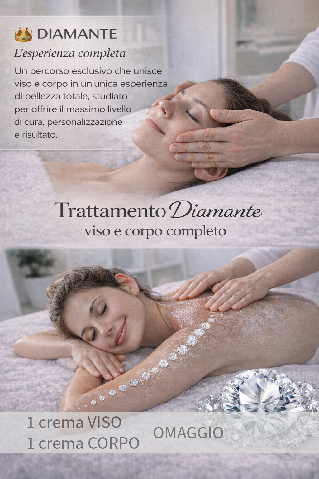 Trattamento Completo Viso e Corpo Diamante (8 sedute)