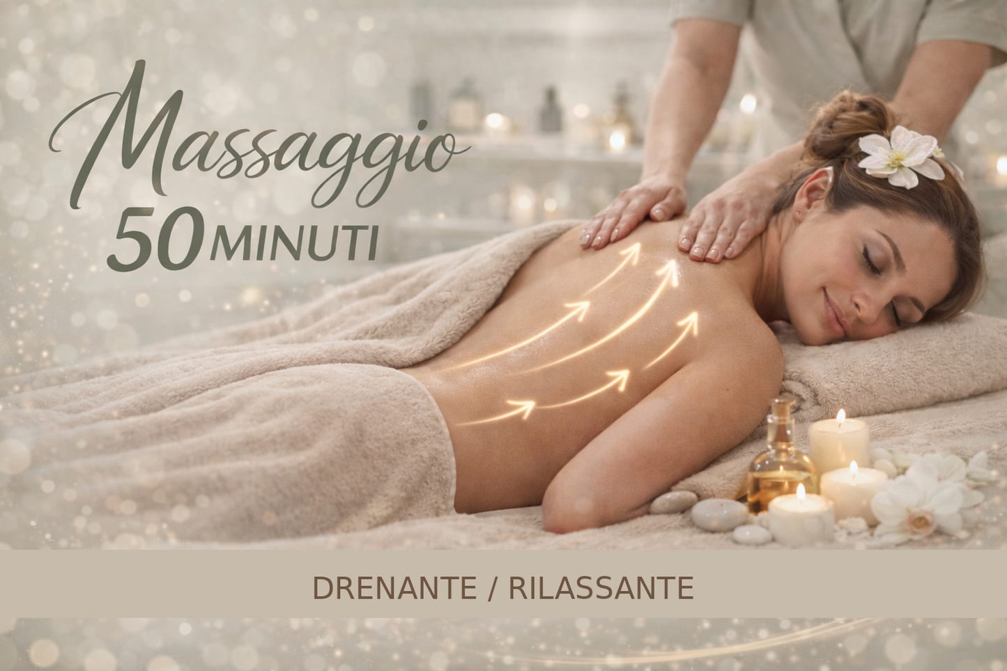 Massaggio corpo completo relax 1 seduta da 50 minuti 