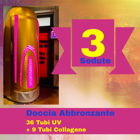 Abbonamento 3 Sedute Doccia - Sportarredo