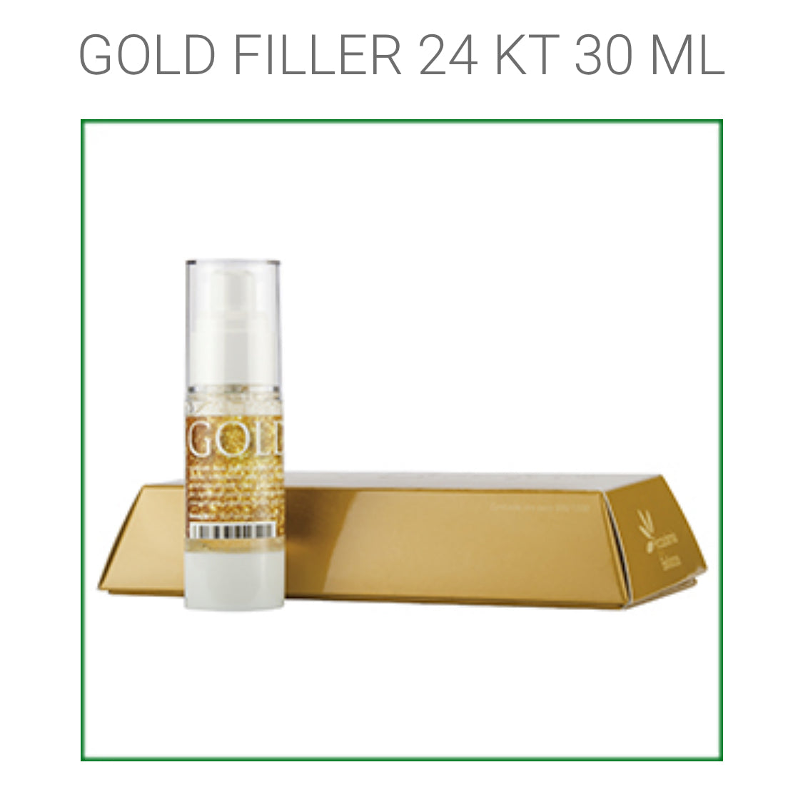 GOLD FILLER 24 KT 30 ML