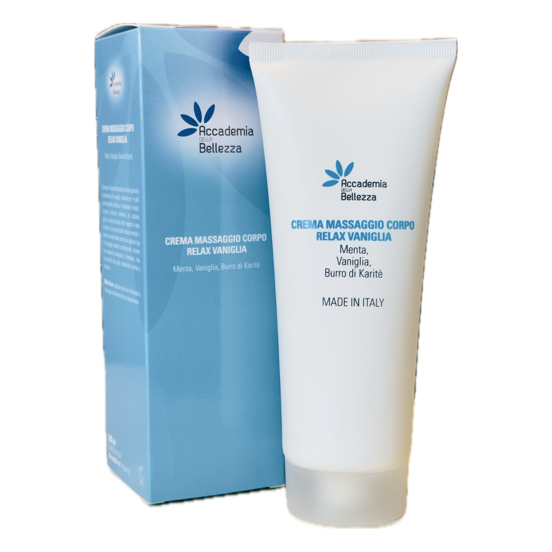 Crema massaggio corpo relax vaniglia 200ml