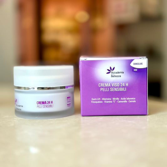 Crema viso 24H pelli sensibili 50 ml