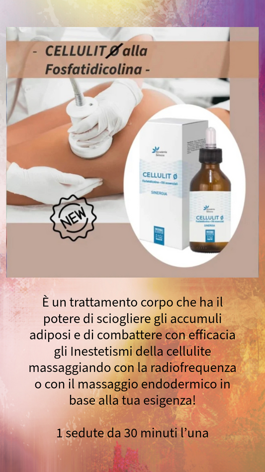 Cellulit ø alla Fosfatidilcolina con macchinario Endodermico o Radiofrequenza (1 seduta)