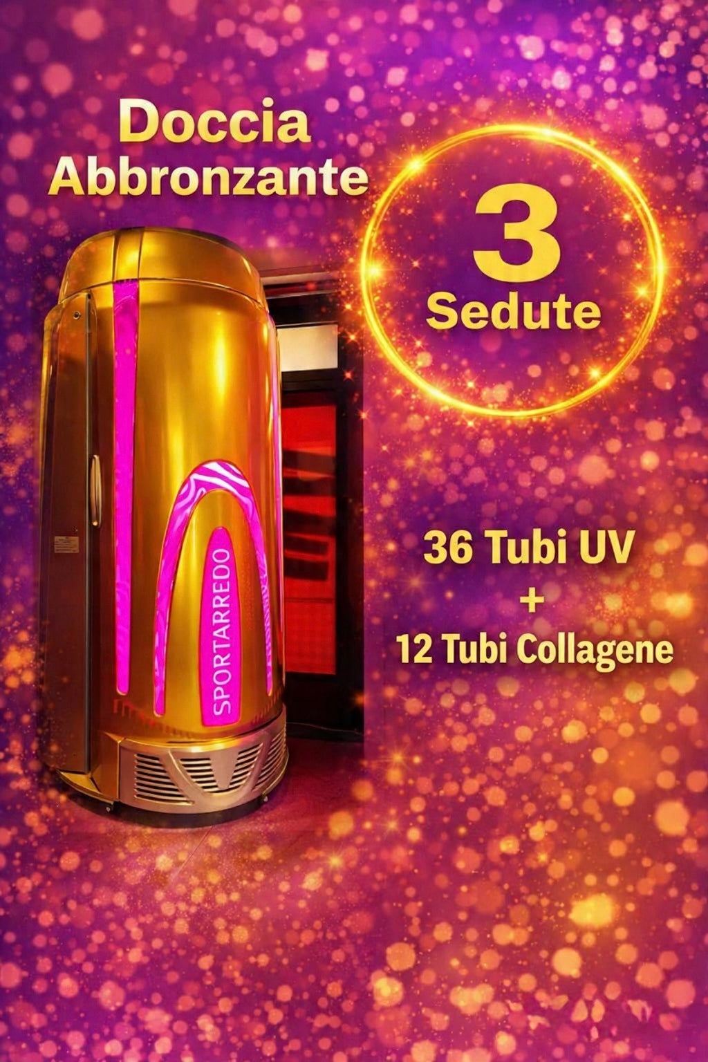 Abbonamento 3 Sedute Doccia - Sportarredo