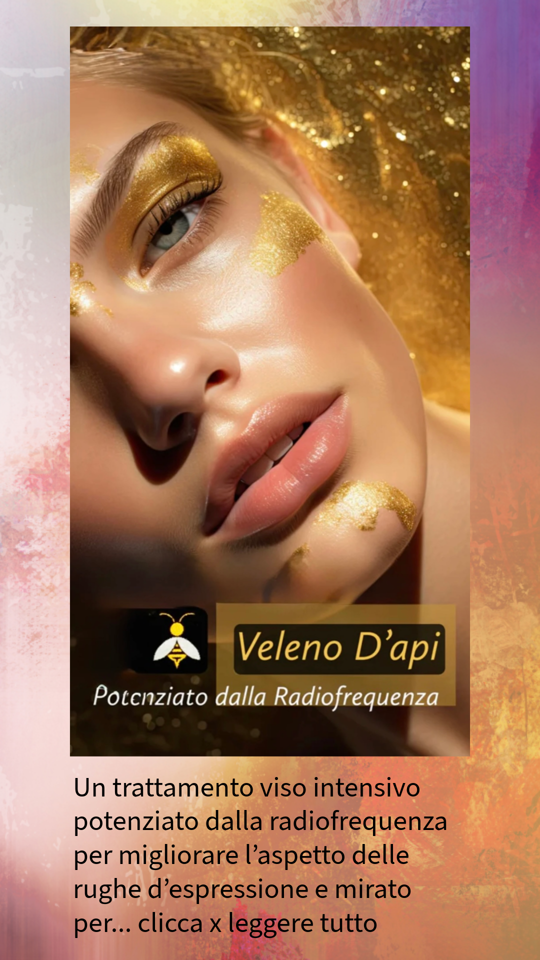 Veleno Api Viso 1 sedute da 40 minuti