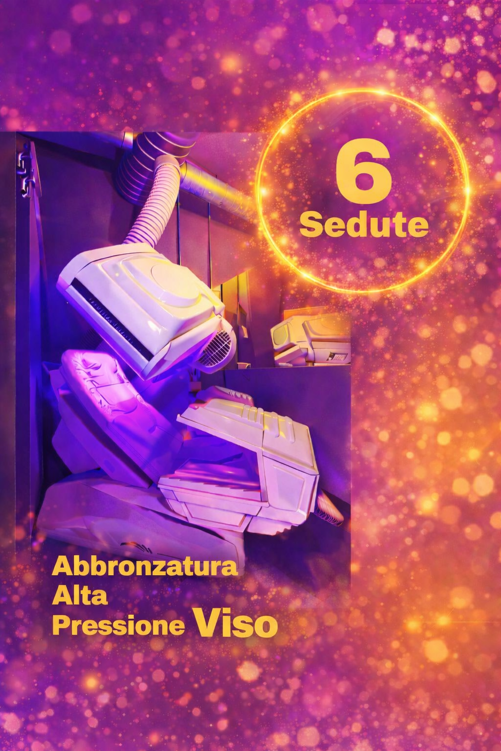Abbonamento 6 Sedute Viso Mezzo Busto e Mani - Iso Italia