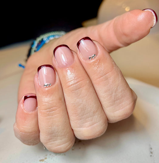 Semipermanente Rinforzato con Dry Manicure