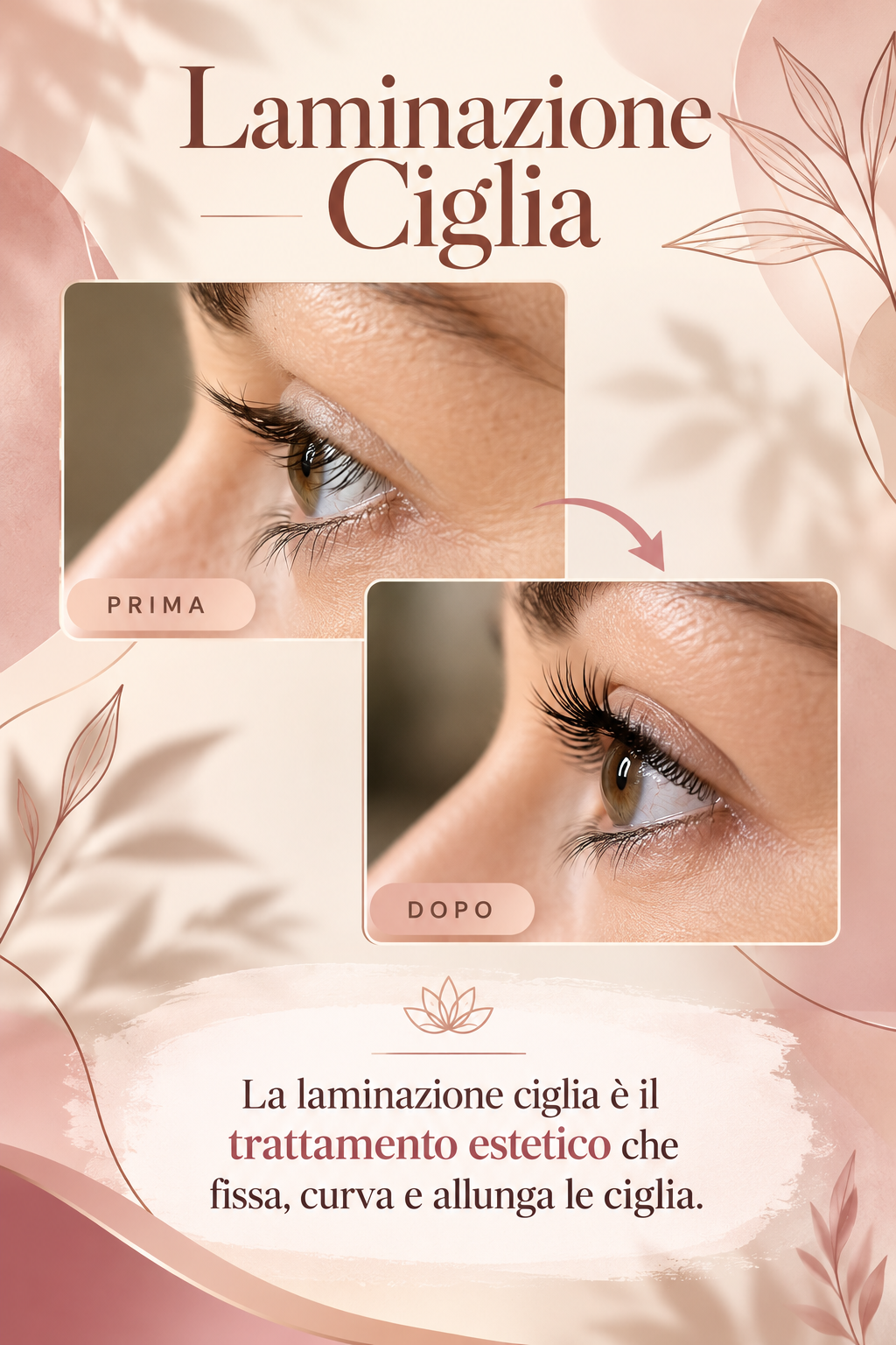 Laminazione Ciglia