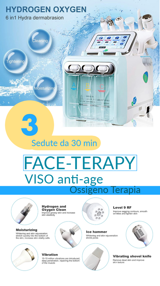 Face Terapy 3 sedute da 30 minuti l’una